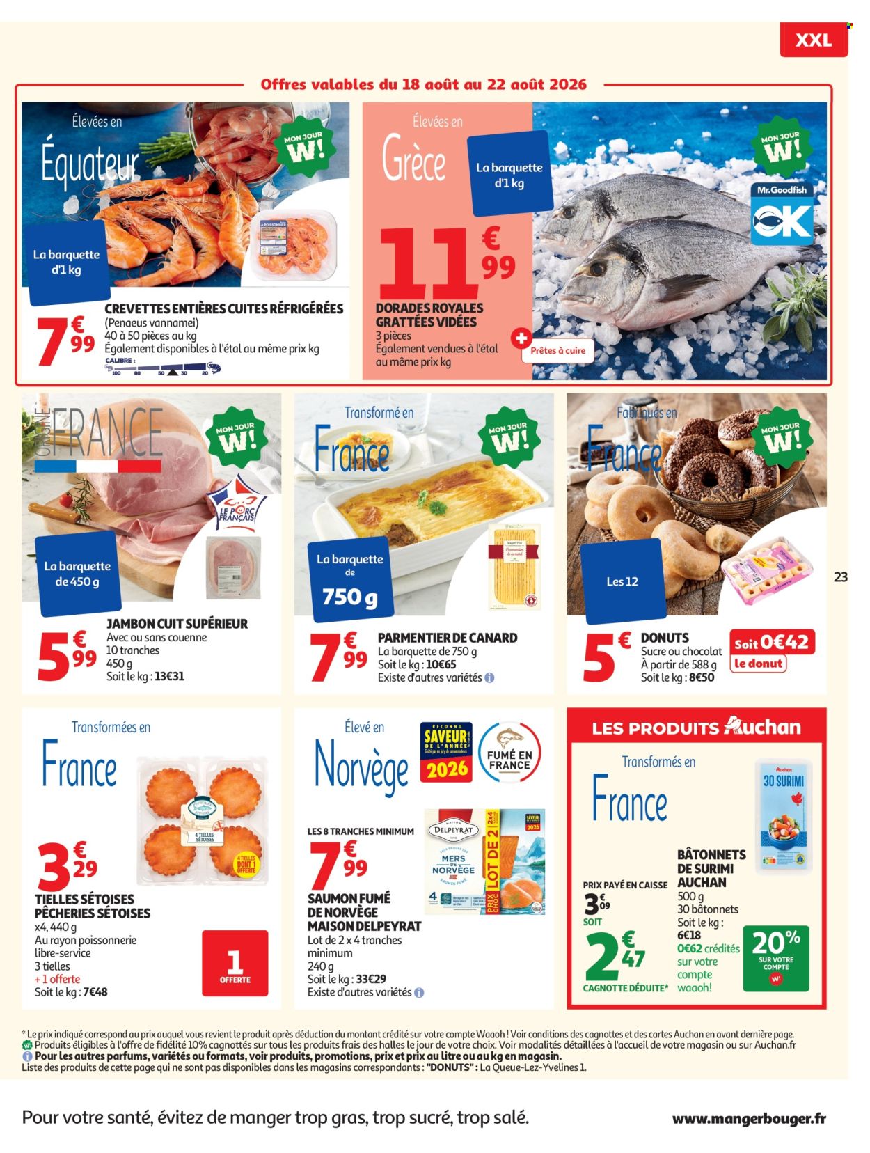 Catalogue Auchan - 18/08/2026 - 29/08/2026. Page 23