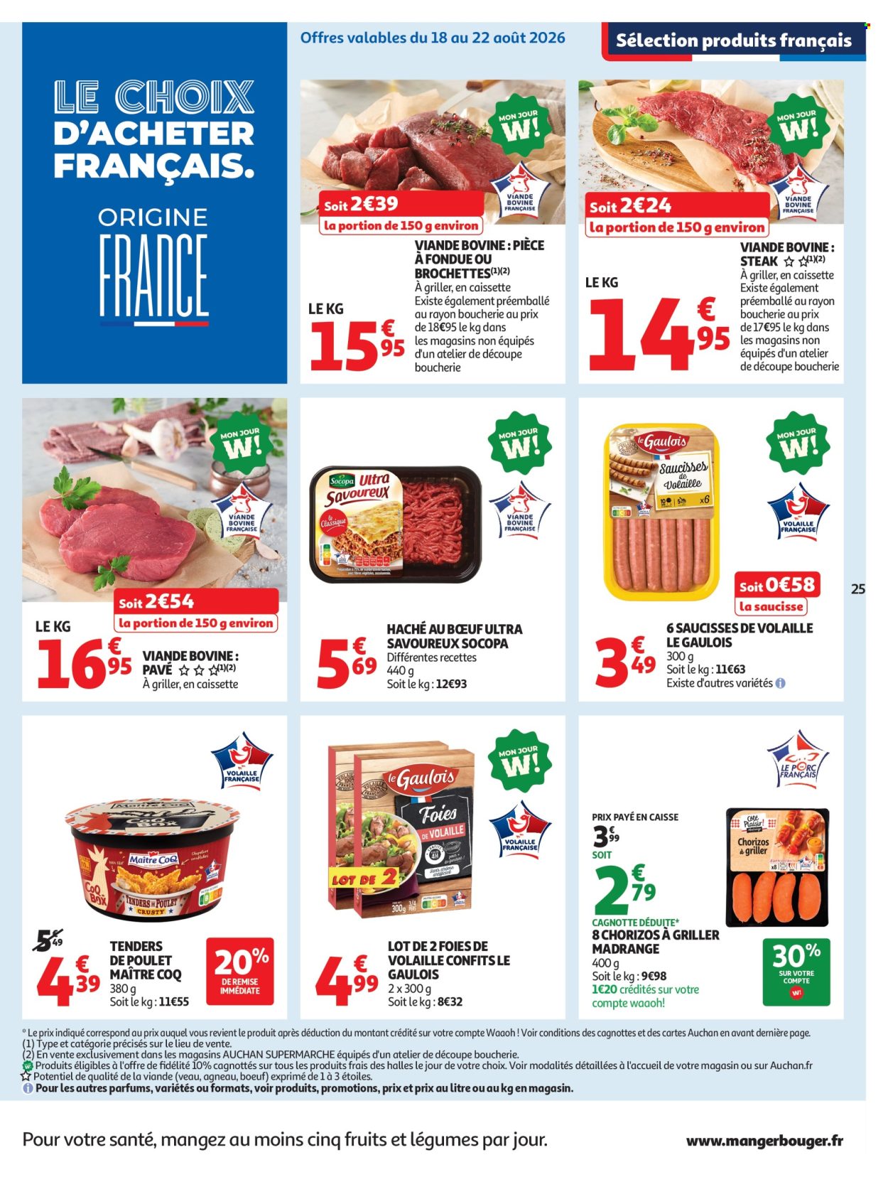 Catalogue Auchan - 18/08/2026 - 29/08/2026. Page 25