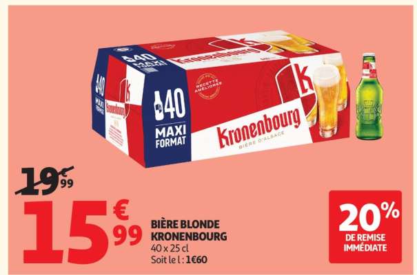 Bière Blonde Kronenbourg*