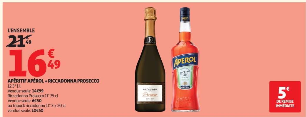 Apéritif Apérol + Riccadonna Prosecco