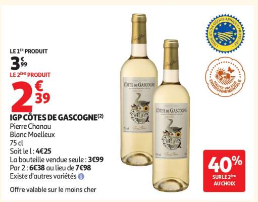 IGP CÔTES DE GASCOGNE