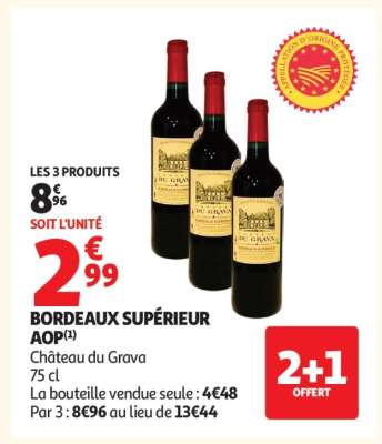 Bordeaux Supérieur Aop