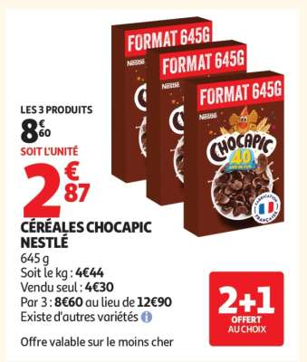 Céréales Chocapic Nestle