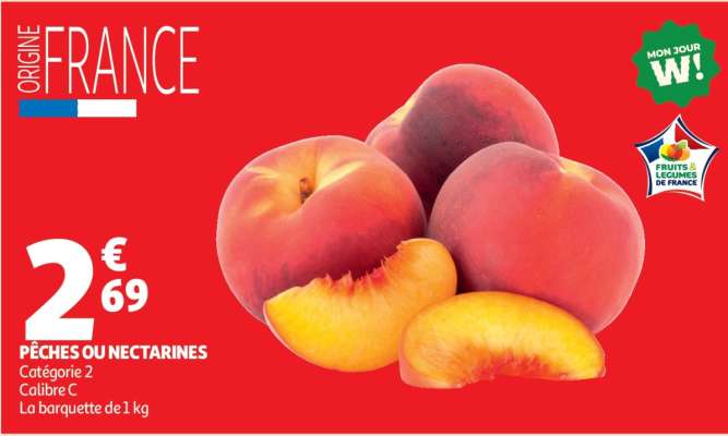 Pêches Ou Nectarines