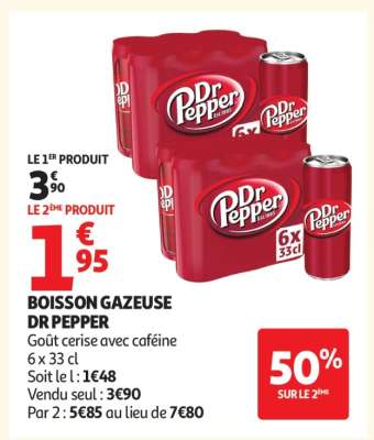 Boisson gazeuse Dr Pepper