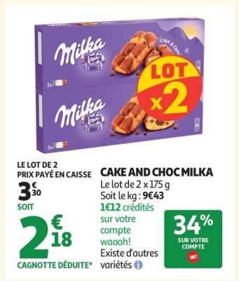Cake And Choc Milka