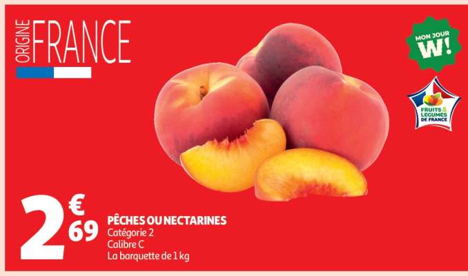Pêches Ou Nectarines