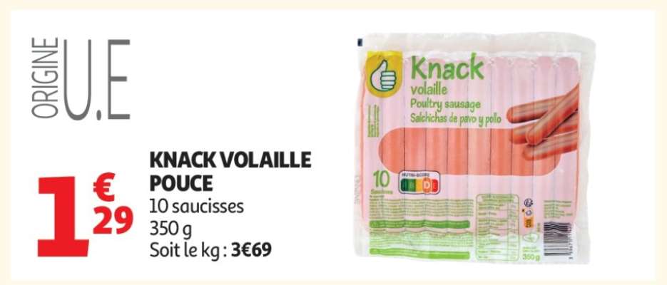 KNACK VOLAILLE POUCE
