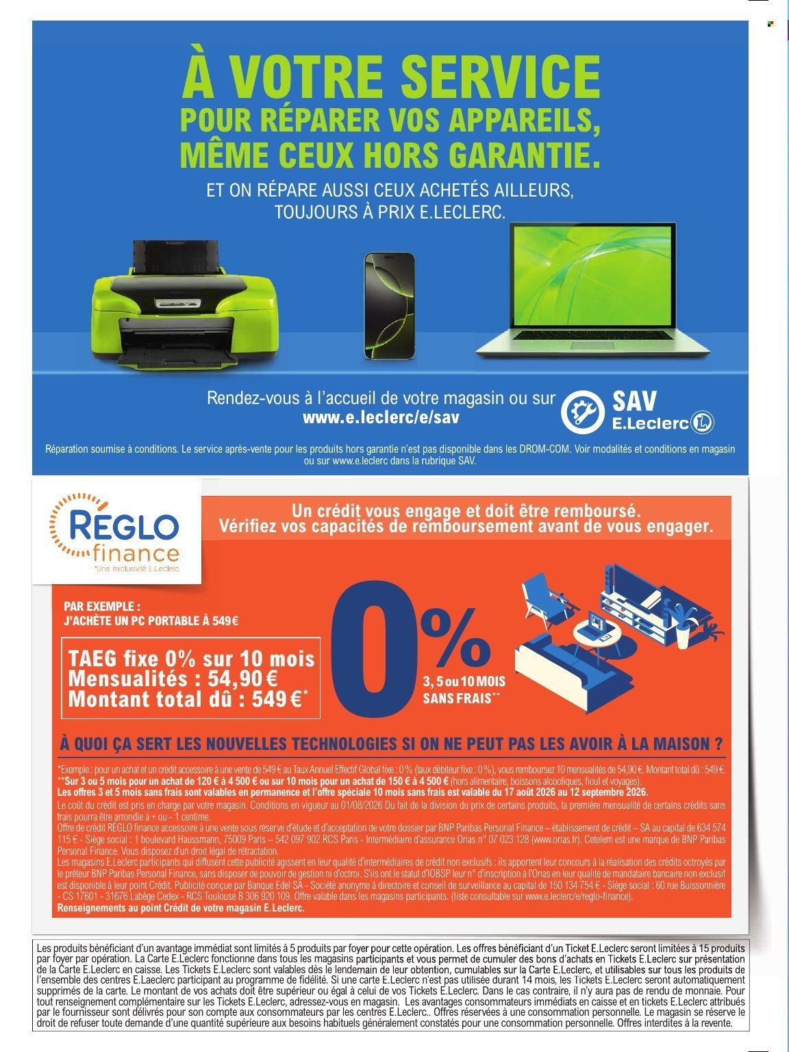 Catalogue E.Leclerc - 18/08/2026 - 29/08/2026. Page 2