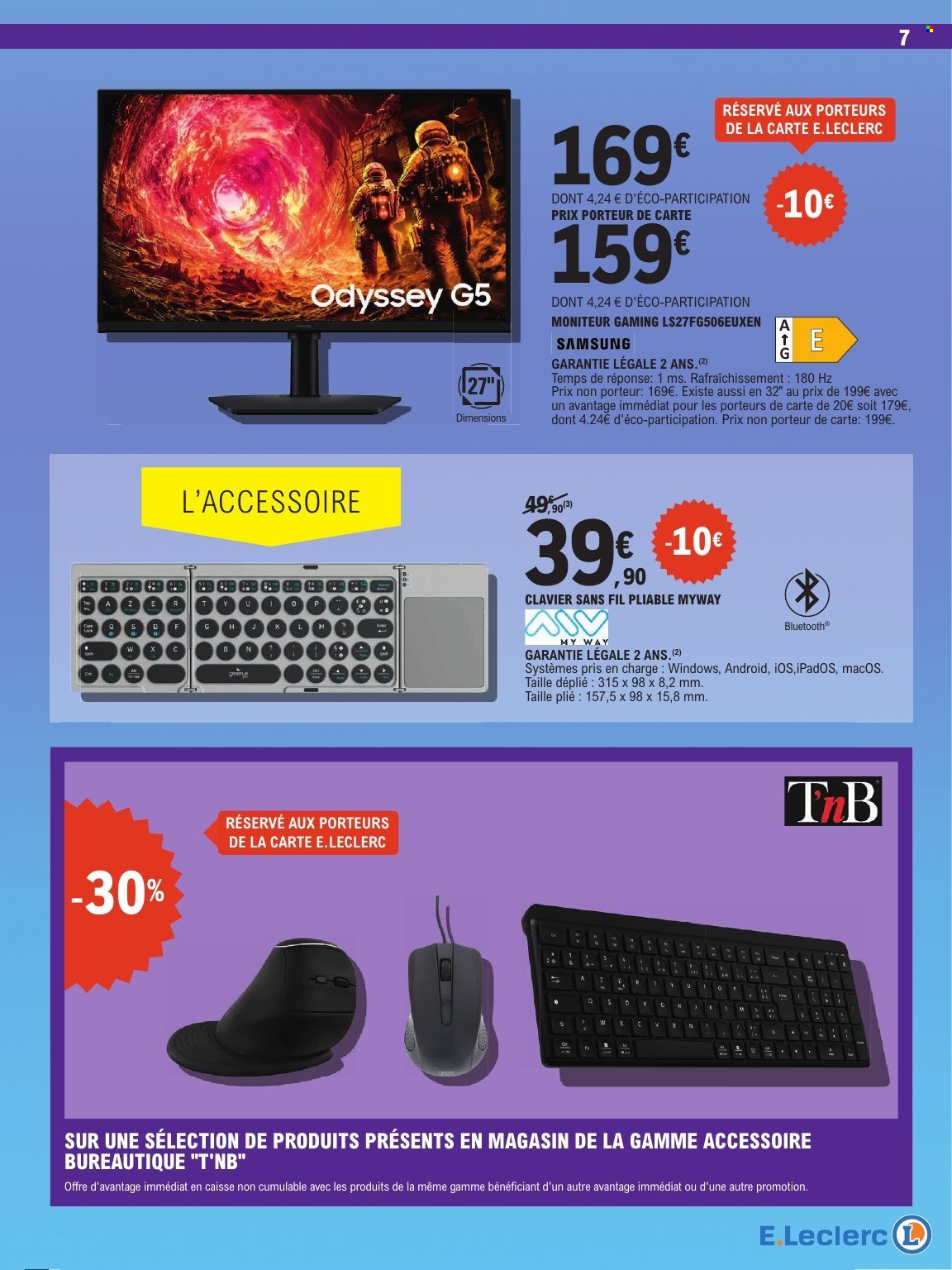 Catalogue E.Leclerc - 18/08/2026 - 29/08/2026. Page 7