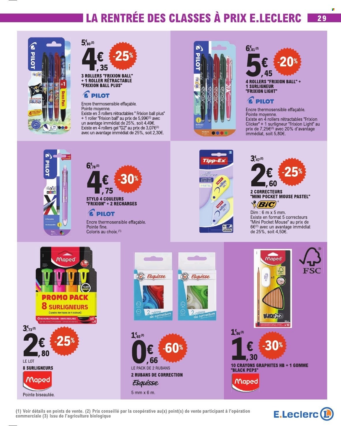 Catalogue E.Leclerc - 18/08/2026 - 29/08/2026. Page 29