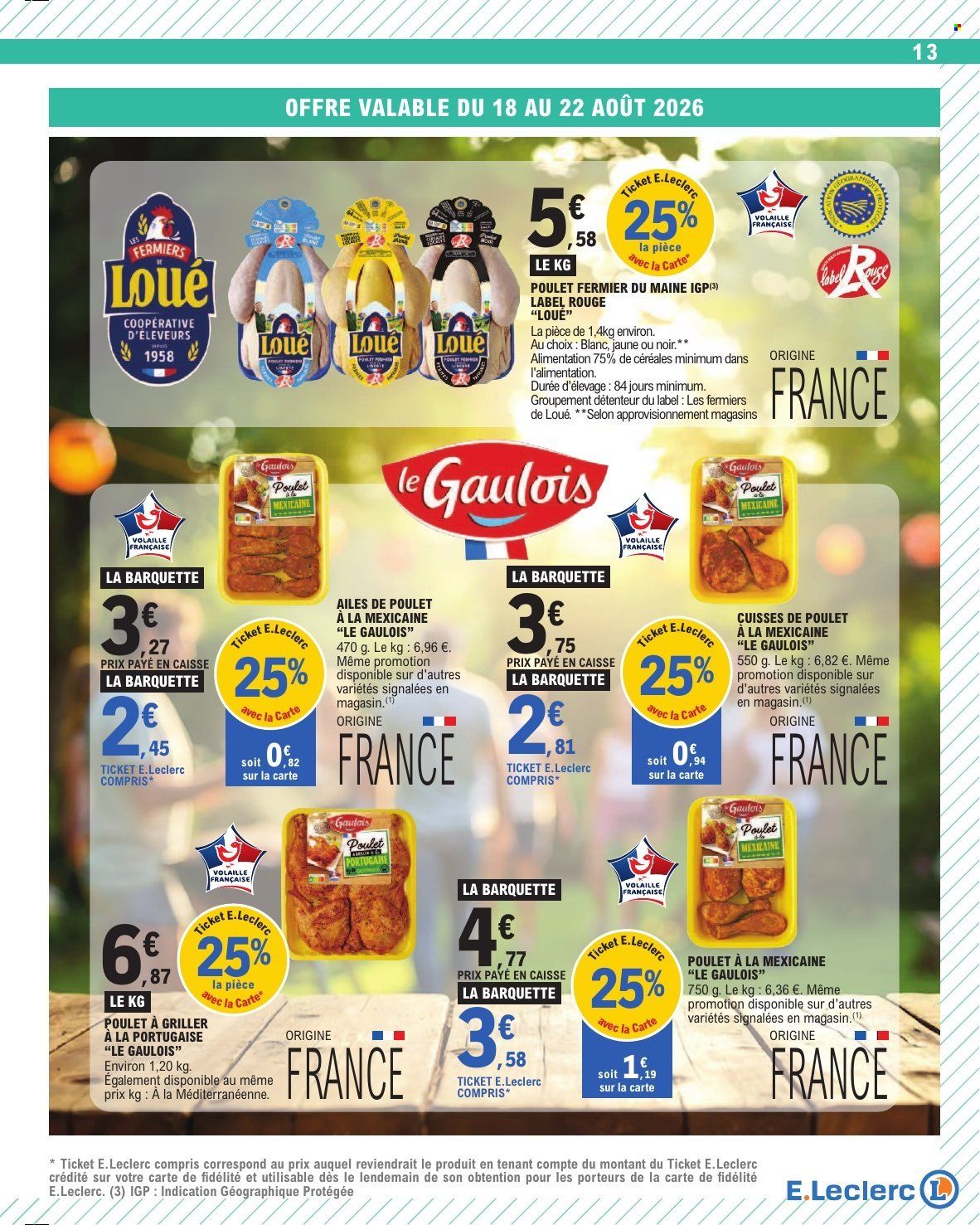 Catalogue E.Leclerc - 18/08/2026 - 29/08/2026. Page 13