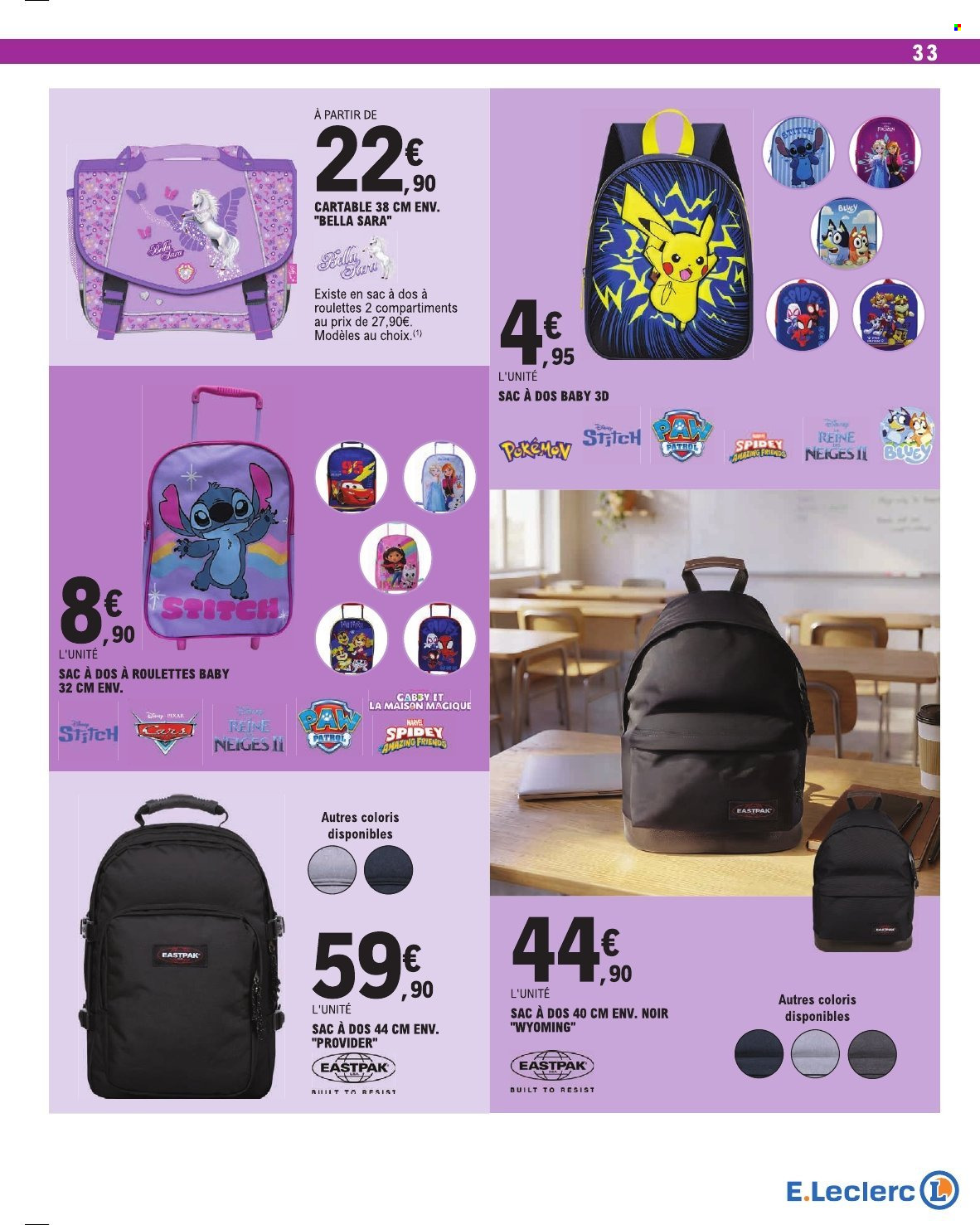 Catalogue E.Leclerc - 18/08/2026 - 29/08/2026. Page 33