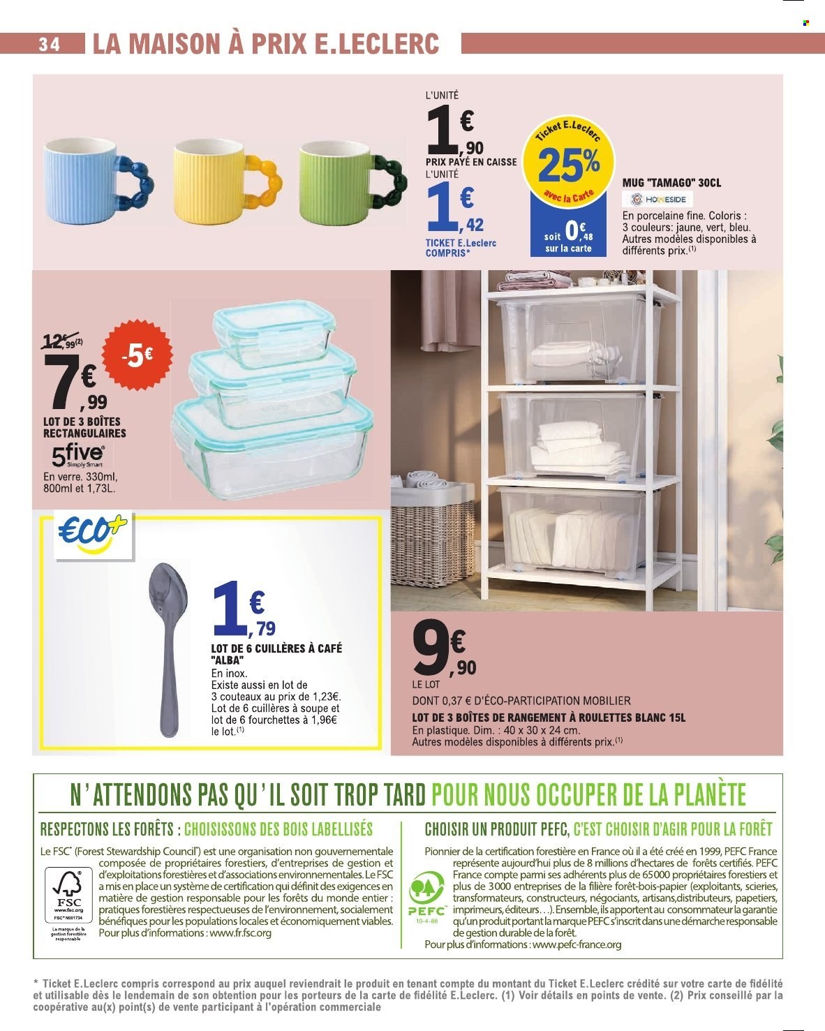 Catalogue E.Leclerc - 18/08/2026 - 29/08/2026. Page 34