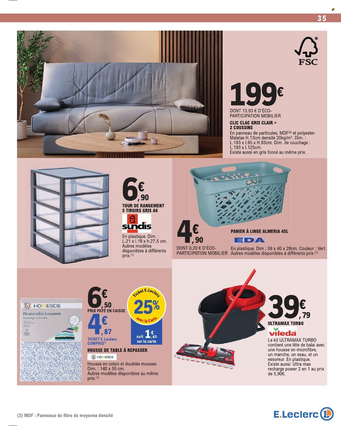 Catalogue E.Leclerc - 18/08/2026 - 29/08/2026. Page 35