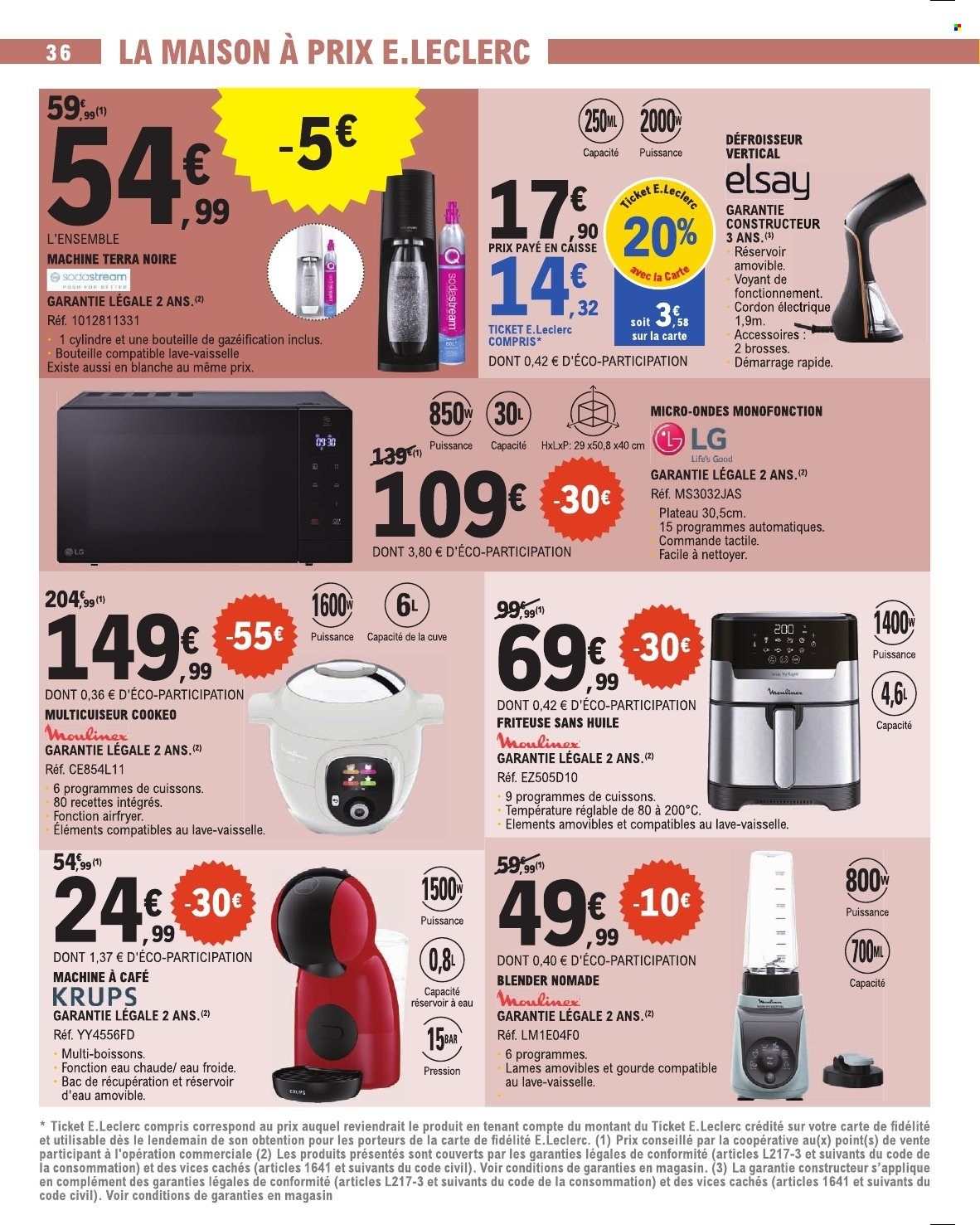 Catalogue E.Leclerc - 18/08/2026 - 29/08/2026. Page 36