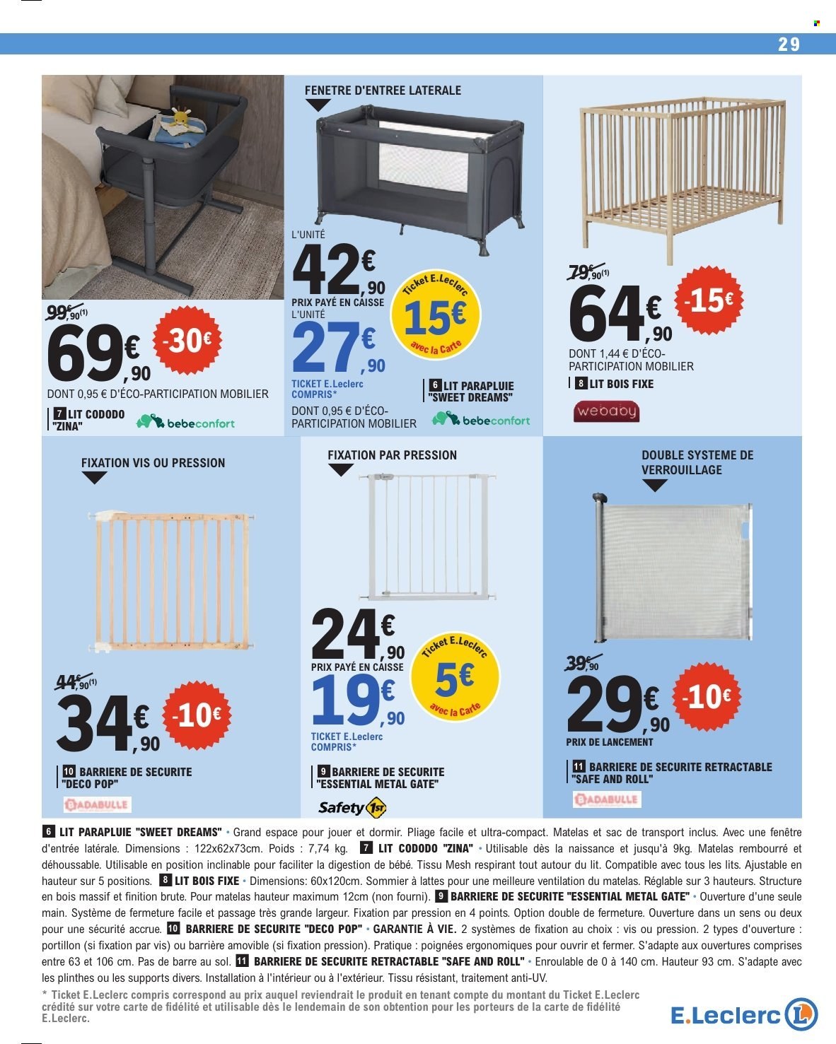 Catalogue E.Leclerc - 18/08/2026 - 29/08/2026. Page 29