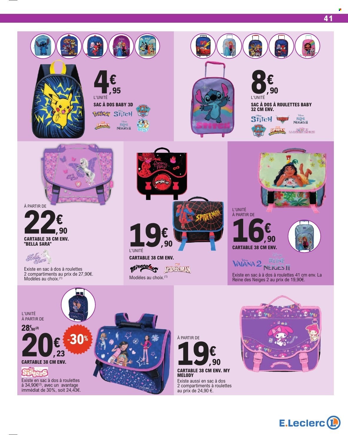 Catalogue E.Leclerc - 18/08/2026 - 29/08/2026. Page 41