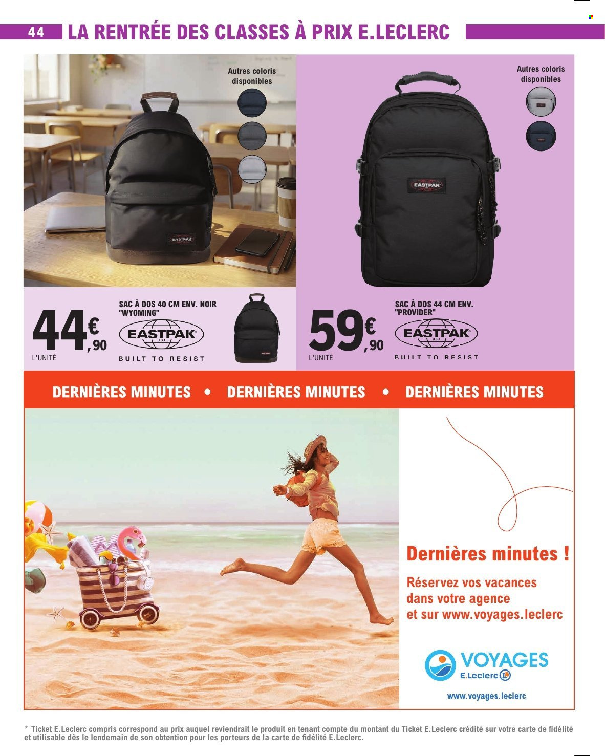 Catalogue E.Leclerc - 18/08/2026 - 29/08/2026. Page 44