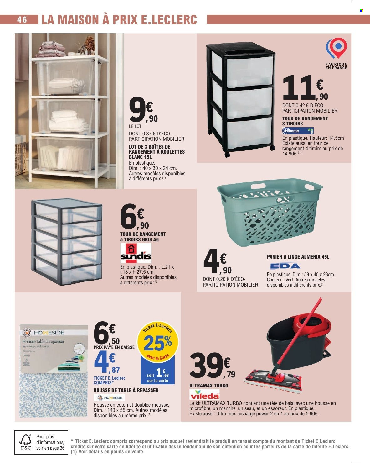 Catalogue E.Leclerc - 18/08/2026 - 29/08/2026. Page 46