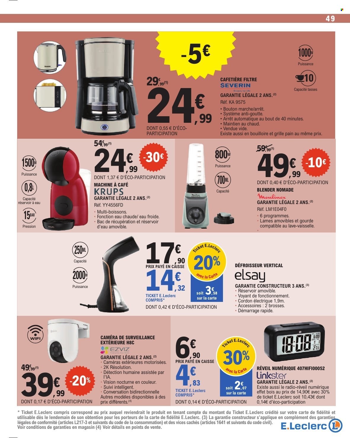 Catalogue E.Leclerc - 18/08/2026 - 29/08/2026. Page 49