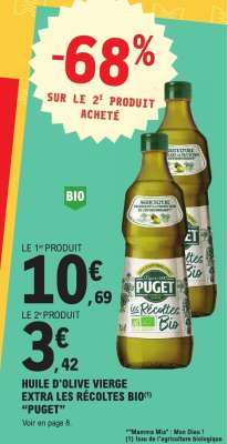 Huile d'Olive Vierge Extra Les Récoltes Bio 'Puget'