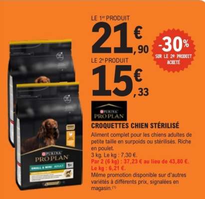 CROQUETTES CHIEN STÉRILISÉ