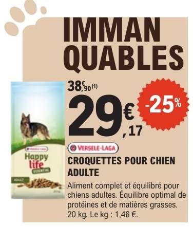 CROQUETTES POUR CHIEN ADULTE
