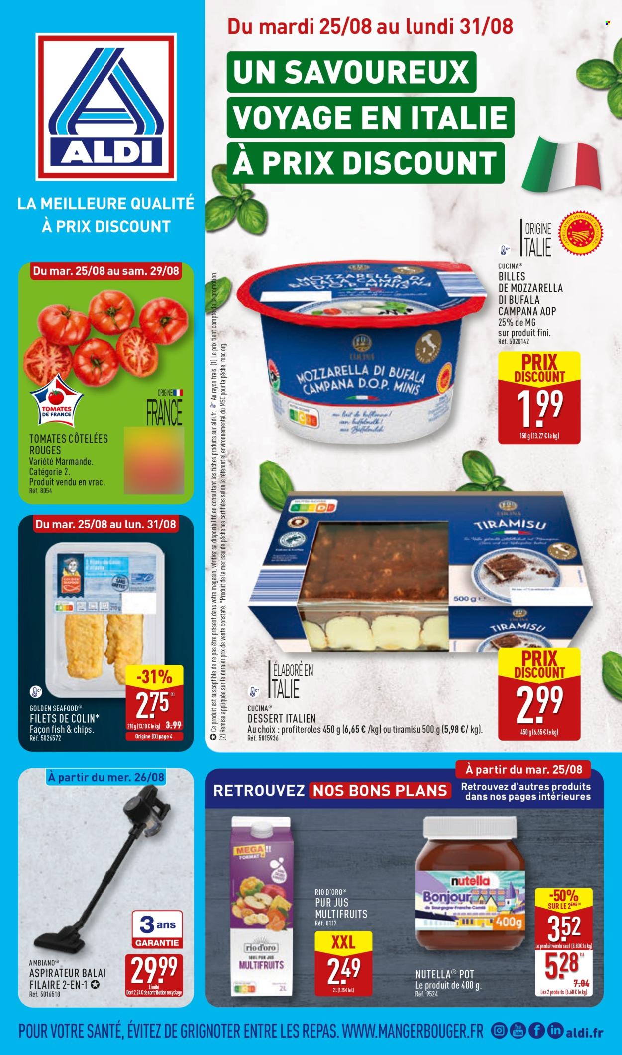 Catalogue ALDI - 25/08/2026 - 31/08/2026. Page 1
