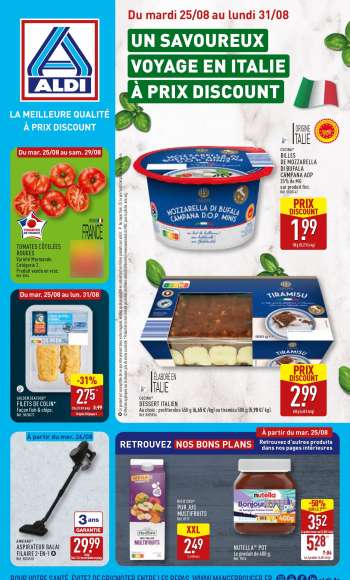 Catalogue ALDI - 25/08/2026 - 31/08/2026.