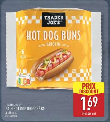 PAIN HOT DOG BRIOCHÉ
