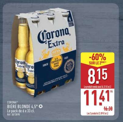 CORONA BIÈRE BLONDE 4,5°
