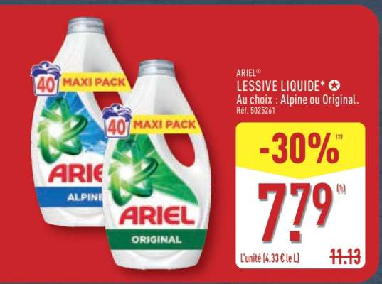 ARIEL Lessive liquide