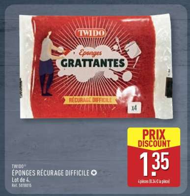 TWIDO® EPONGES RÉCURAGE DIFFICILE