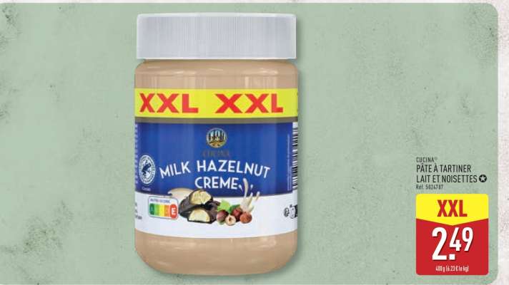 Crownfield Milk Hazelnut Creme