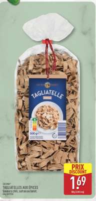 TAGLIATELLES AUX ÉPICES