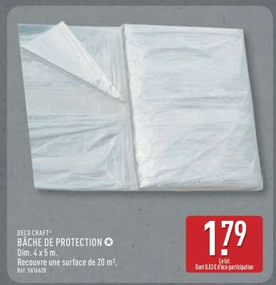 BÂCHE DE PROTECTION