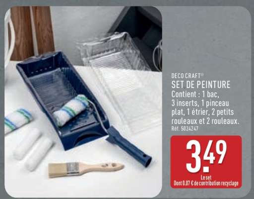 DECO CRAFT® SET DE PEINTURE