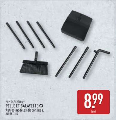 HOME CREATION® PELLE ET BALAYETTE
