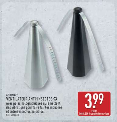 VENTILATEUR ANTI-INSECTES