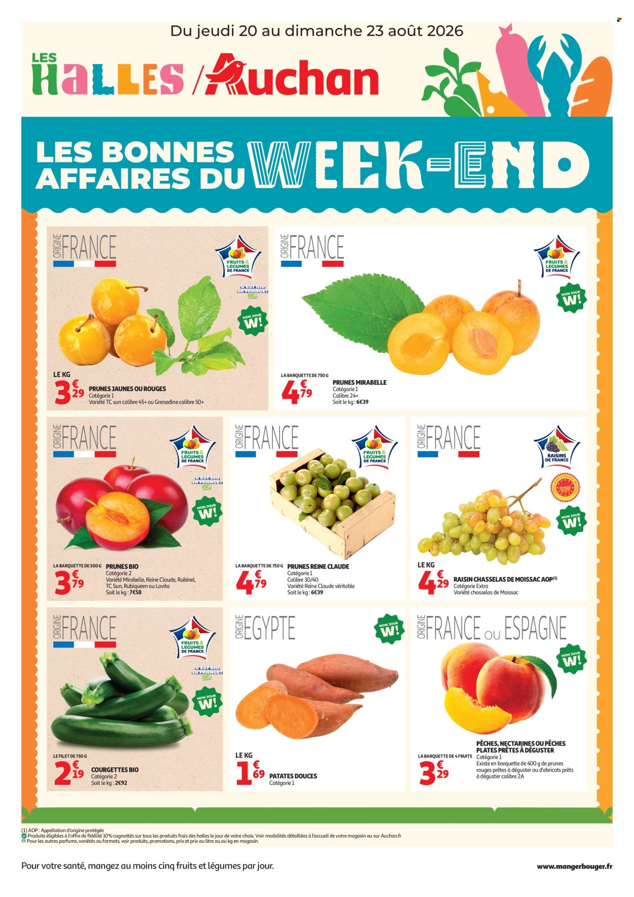 Catalogue Auchan - 20/08/2026 - 23/08/2026. Page 1