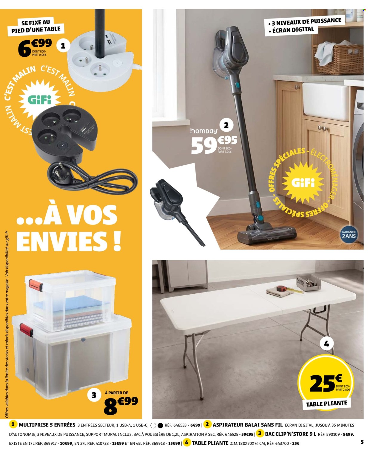 Catalogue GiFi - 18/08/2026 - 31/08/2026. Page 5