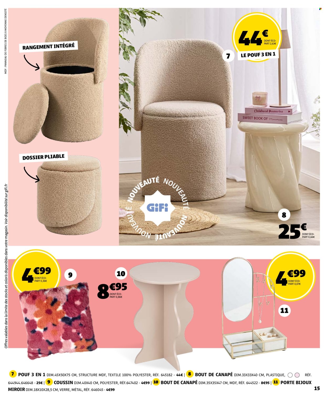 Catalogue GiFi - 18/08/2026 - 31/08/2026. Page 15