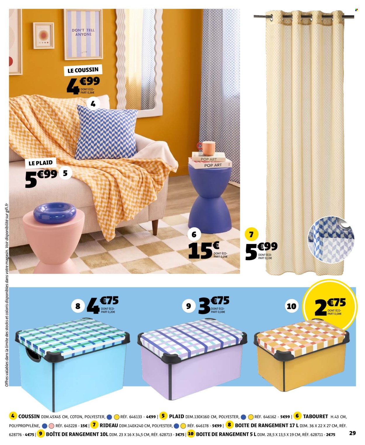 Catalogue GiFi - 18/08/2026 - 31/08/2026. Page 29