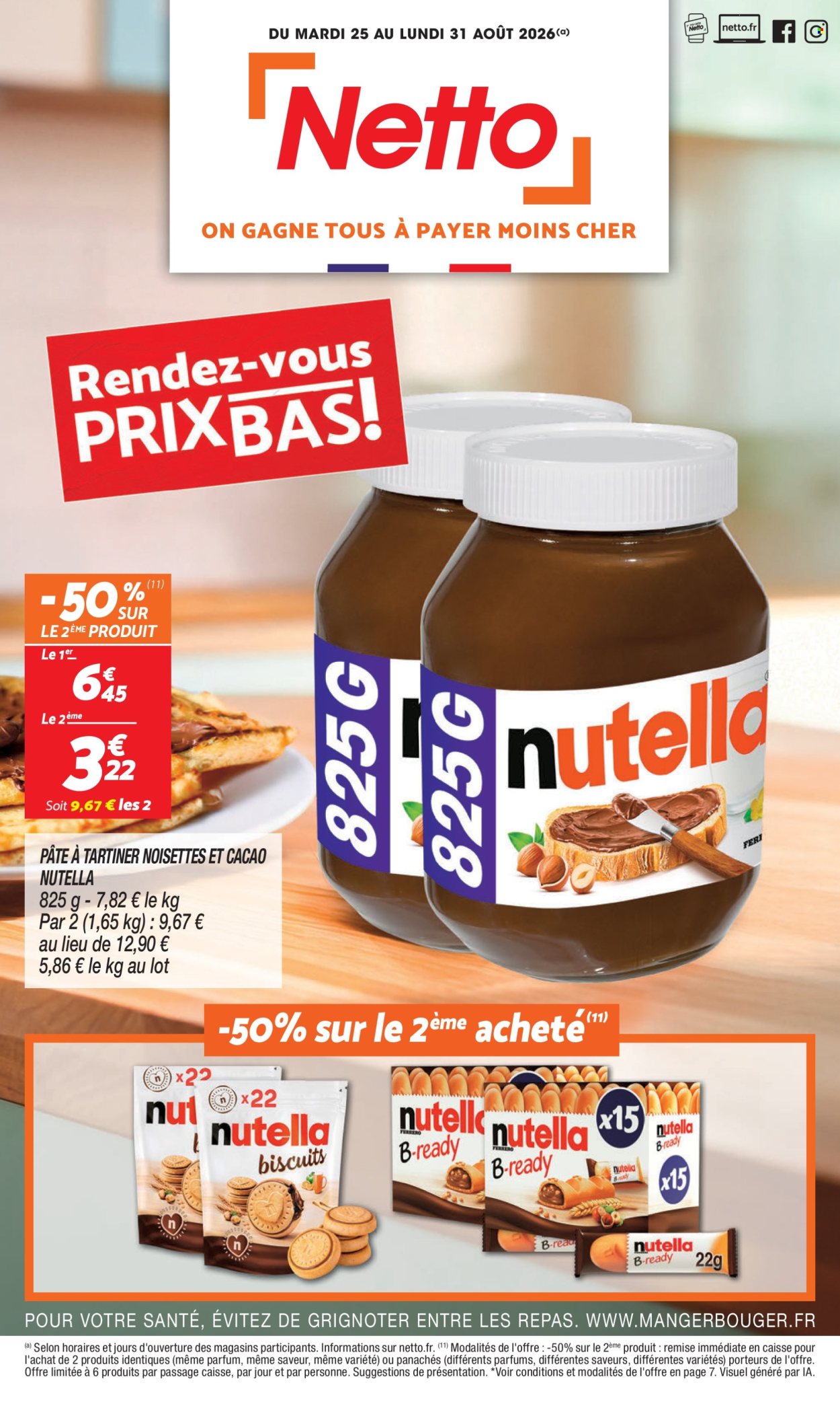 Catalogue Netto - 25/08/2026 - 31/08/2026. Page 1
