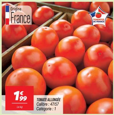TOMATE ALLONGÉE