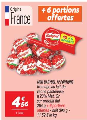 MINI BABYBEL 12 PORTIONS