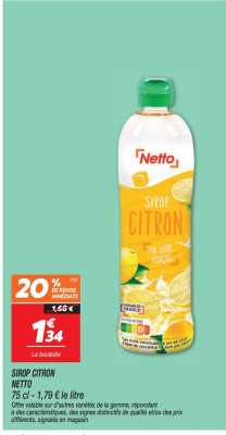 Sirop Citron