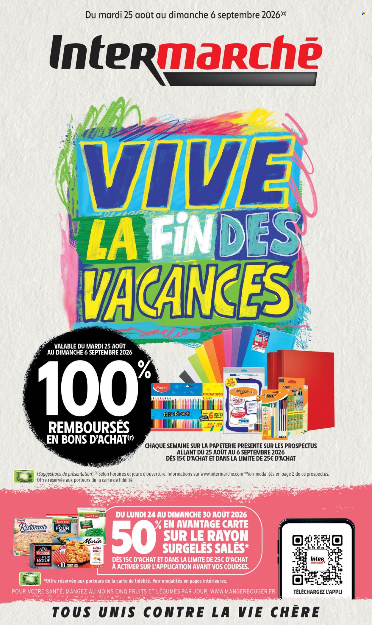 Catalogue Intermarché Super - 25/08/2026 - 06/09/2026. Page 1