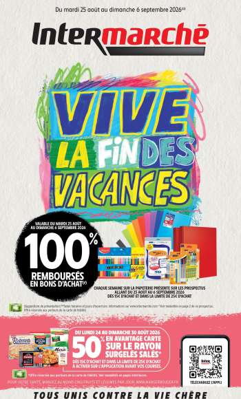 Catalogue Intermarché Super - 25/08/2026 - 06/09/2026.